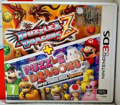 Puzzle &amp; Dragons Z + Puzzle &amp; Dragons Super Mario Bros - Nintendo 3ds