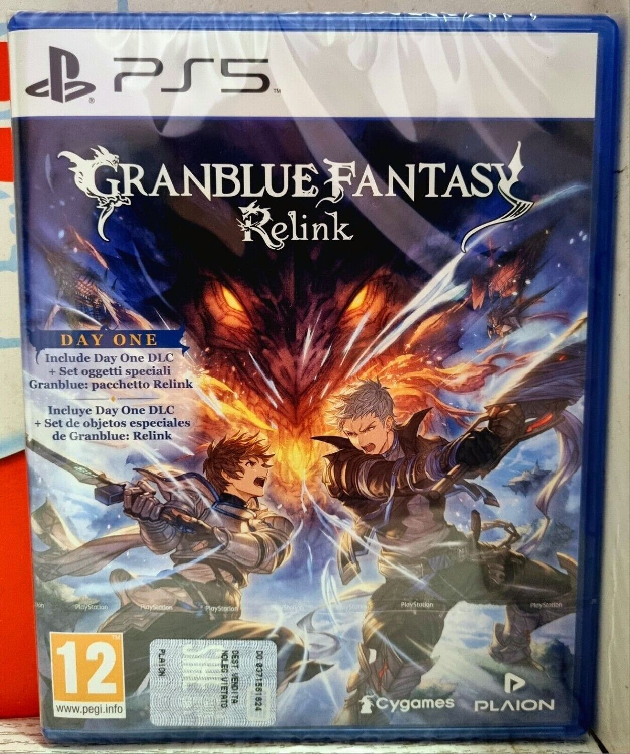 Granblue Fantasy Relink Day One - Ps5 Playstation 5 Rpg Ediz. Italia-Spagna