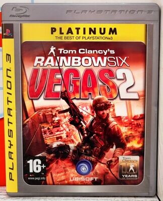 Tom Clancy&#39;s Rainbow Six Vegas 2 - PS3 Playstation 3 EU Con Italiano