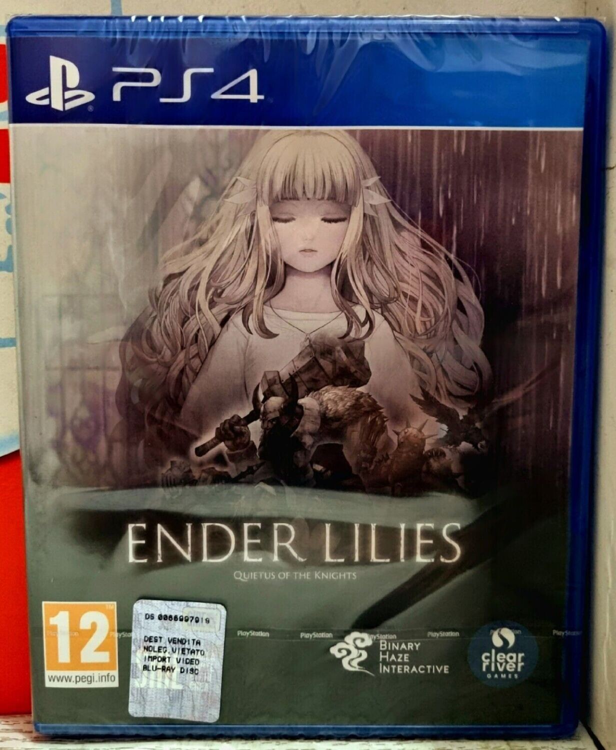 Ender Lilies Quietus Of The Knight - Ps4 Playstation 4 Rpg Uk Con Italiano