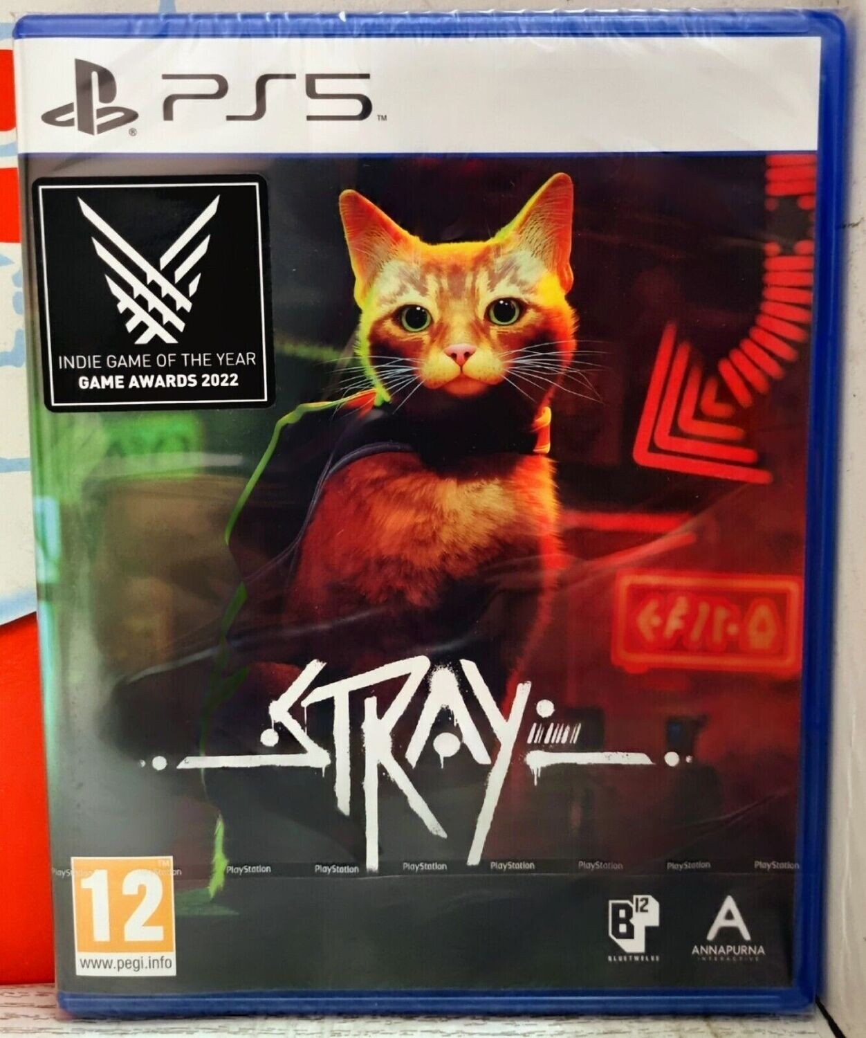 Stray Ps5 Playstation 5 Avventura Felina In Terza Persona Eng/Esp/Ita