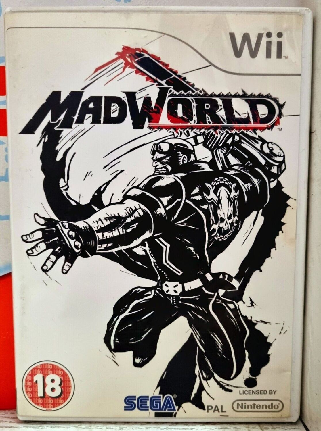 Madworld Mad World - Nintendo Wii Action Irriverente E Violento Uk Con Italiano