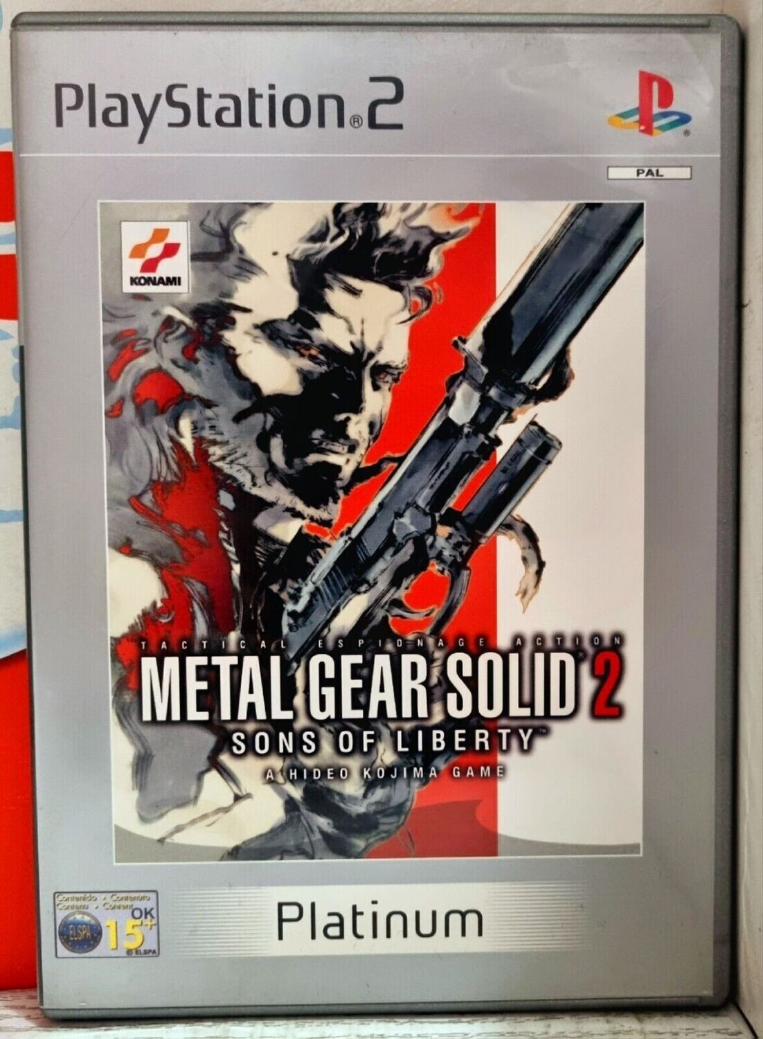 Metal Gear Solid 2 Sons Of Liberty - Ps2 Playstation 2 Platinum Italiano