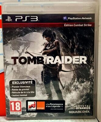 Tomb Raider - PS3 Playstation 3 Lara Croft Square Eu Con Italiano