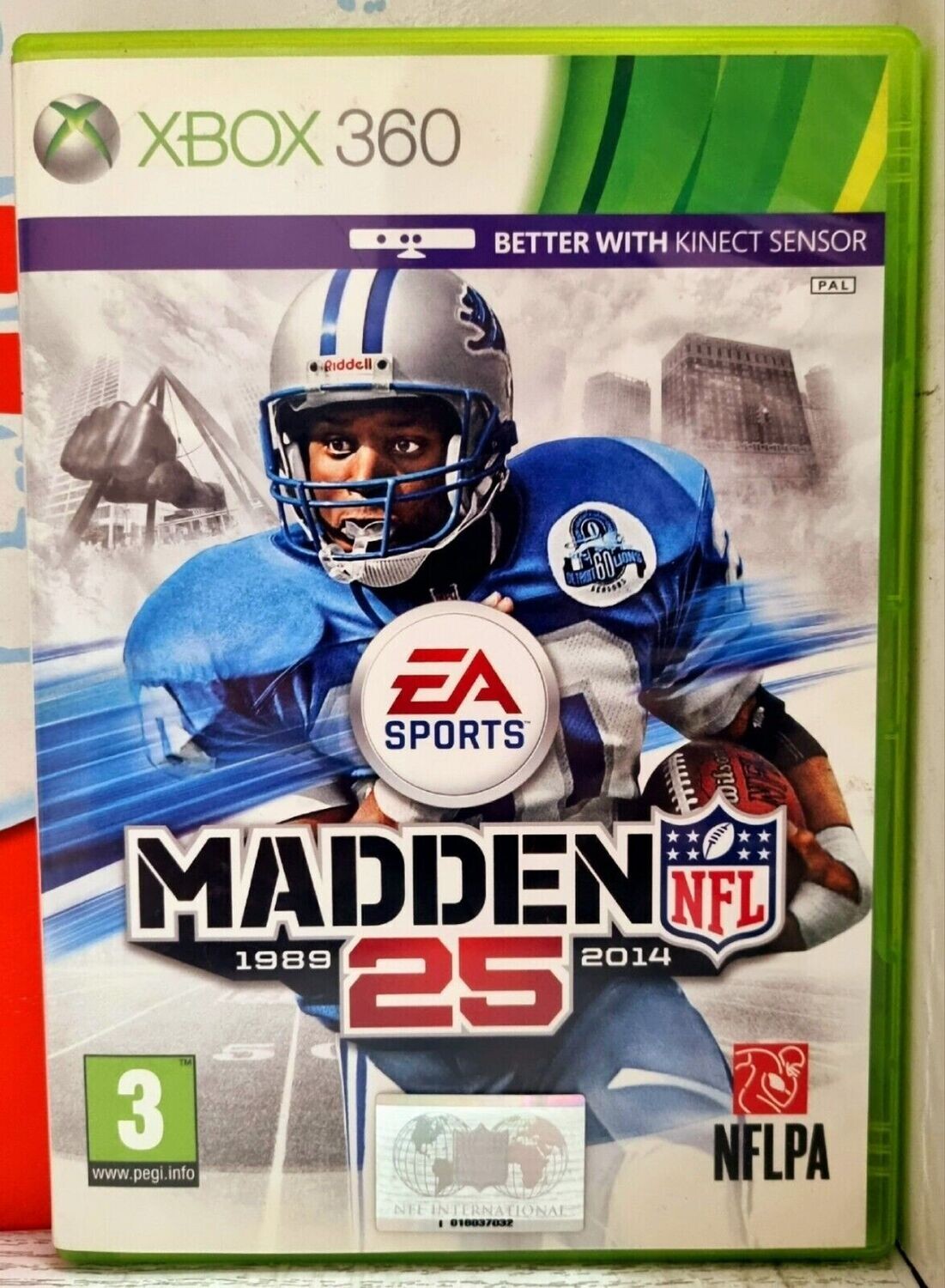 Ea Sports Nfl Madden 25 1989-2014 - Xbox 360 Football Americano Gioco Inglese