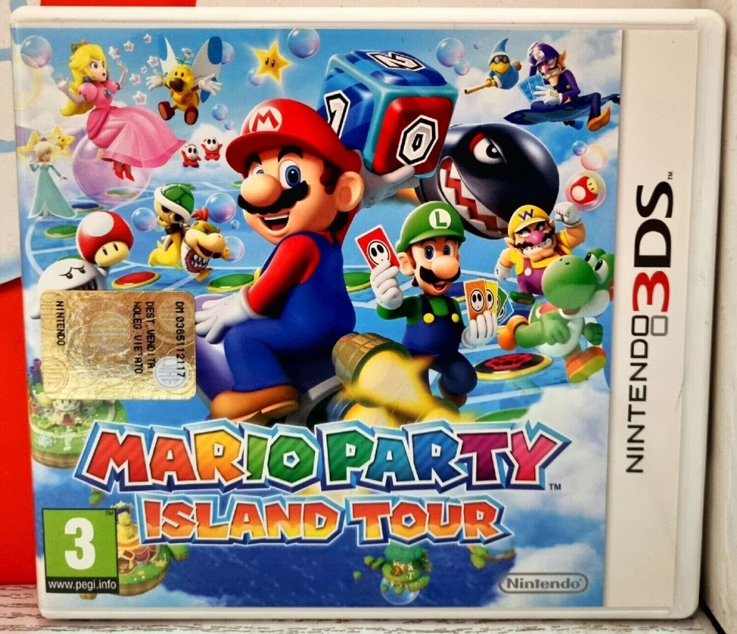 Mario Party Island Tour - Nintendo 2DS 3DS Italiano △ Blu Prima Stampa