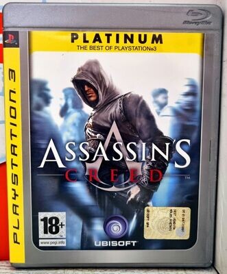 Assassin&#39;s Creed 1 - PS3 Playstation 3 Platinum Italiano