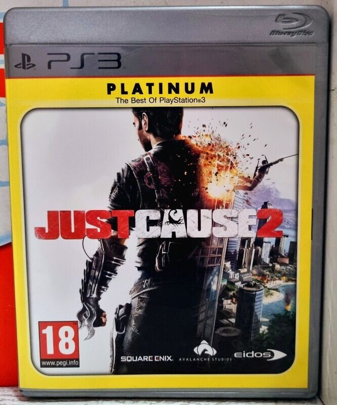 Just Cause 2 - PS3 Playstation 3 Action Free Roaming Platinum EU/UK Con Italiano