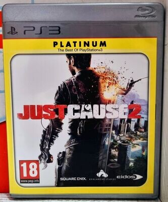 Just Cause 2 - PS3 Playstation 3 Action Free Roaming Platinum EU/UK Con Italiano