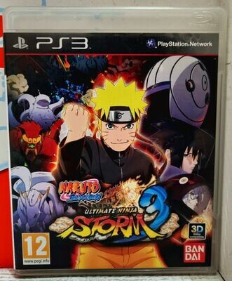 Naruto Shippuden Ultimate Ninja Storm 3 - PS3 Playstation 3 Italiano No Manuale