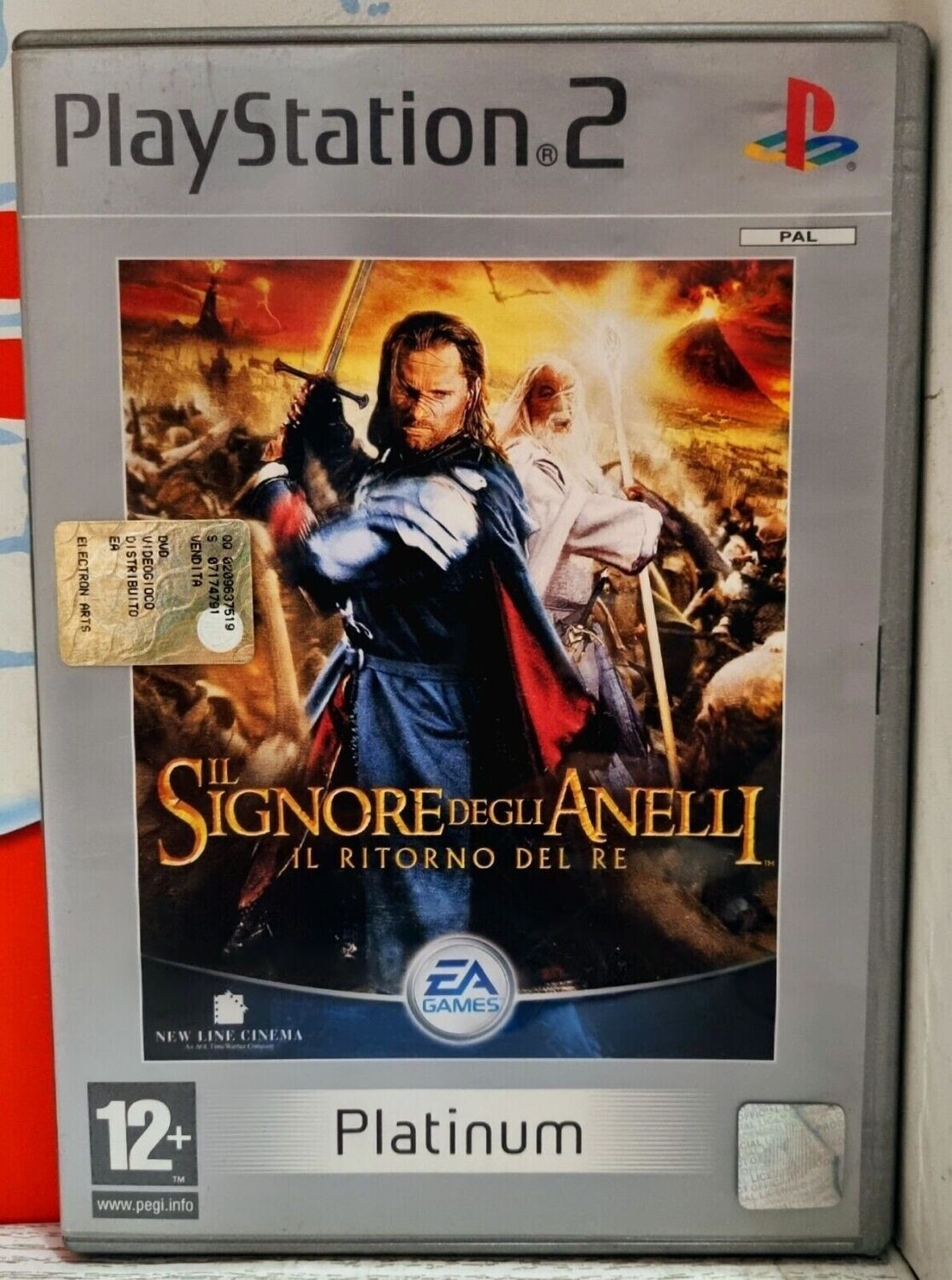 Il Signore Degli Anelli Il Ritorno Del Re - PS2 Playstation 2 Italiano Platinum