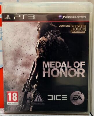 Medal Of Honor - PS3 Playstation 3 Sparatutto Militare Italiano