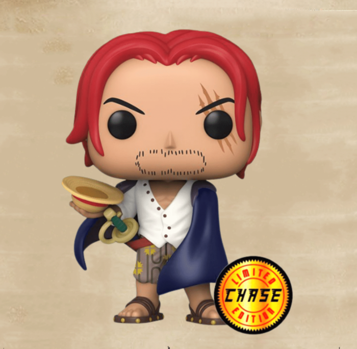 Funko Pop Animation One Piece - Shanks #939 Limited Chase Edition Vinyl Figure 9cm