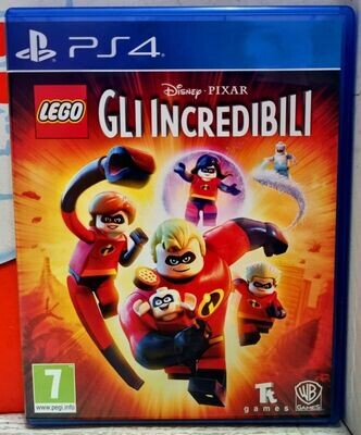 Lego Disney Pixar Gli Incredibili - PS4 Playstation 4 Edizione Italiana