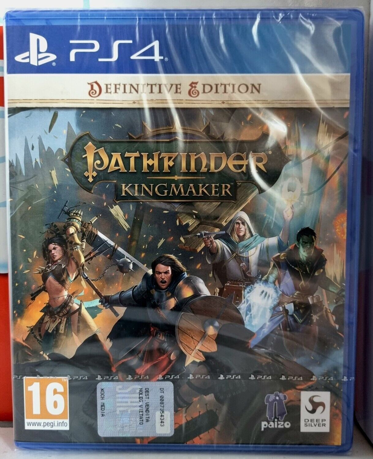 Pathfinder Kingmaker Definitive Edition - PS4 Solido Classic Rpg Multilingua