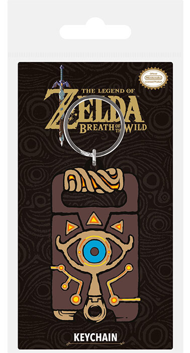 Portachiavi Pvc Keychain The Legend Of Zelda Sheikah Stone Pyramid Idea Regalo