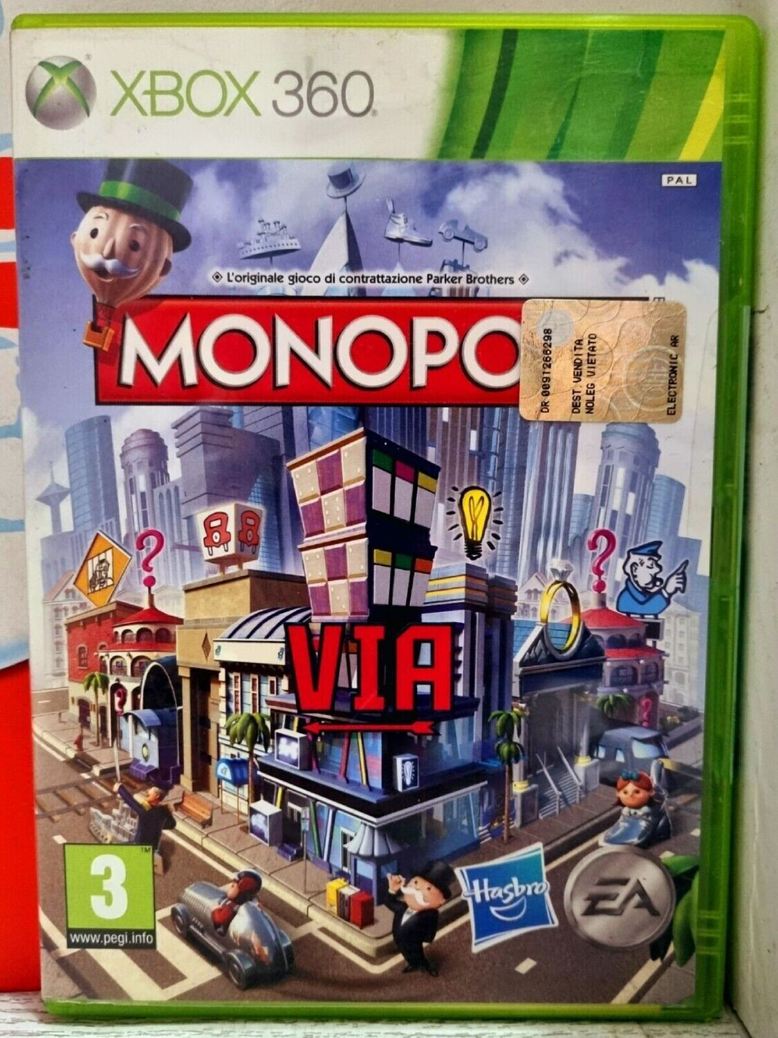 Monopoly - Xbox 360 Board Game Ediz. Italiana 1-4 Giocatori
