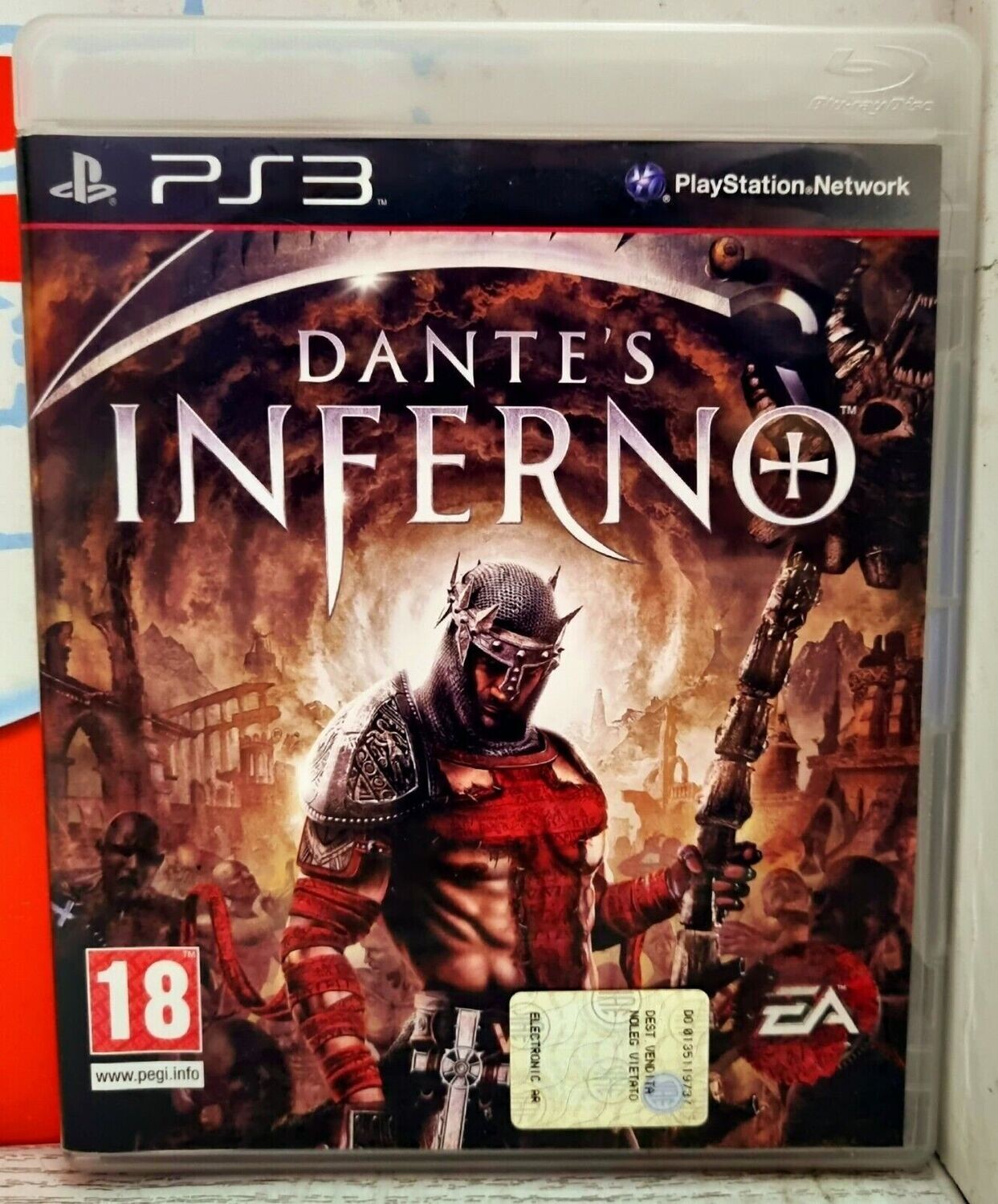 Dante&#39;s Inferno - PS3 Playstation 3 Edizione Italia Con Manuale E Miniguida