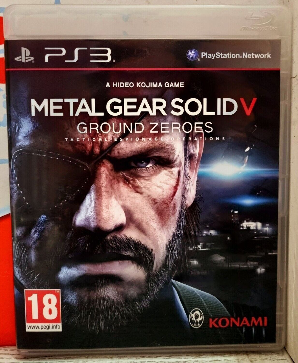 Metal Gear Solid V: Ground Zeroes - PS3 Playstation 3 FR Con Italiano