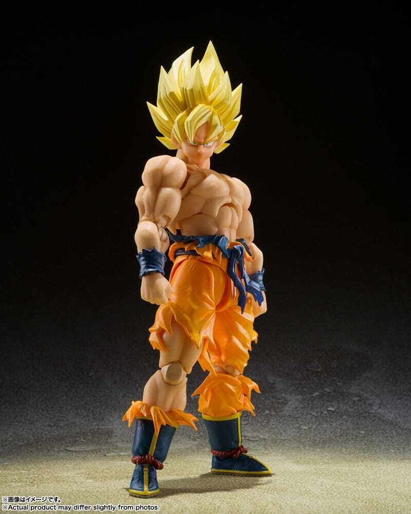 Dragon Ball Z S.H.Figuarts Son Goku Legendary Super Saiyan Action Figure 14cm