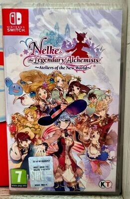 Nelke &amp; The Legendary Alchemists:  Ateliers Of The New World - Nintendo Switch