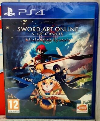 Sword Art Online Alicization Lycoris - PS4 Playstation 4 Jrpg EU Con Italiano
