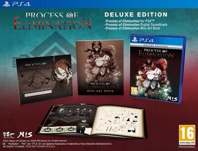 Process Of Elimination Deluxe Edition - PS4 Visual Novel Investigativa Pal FR