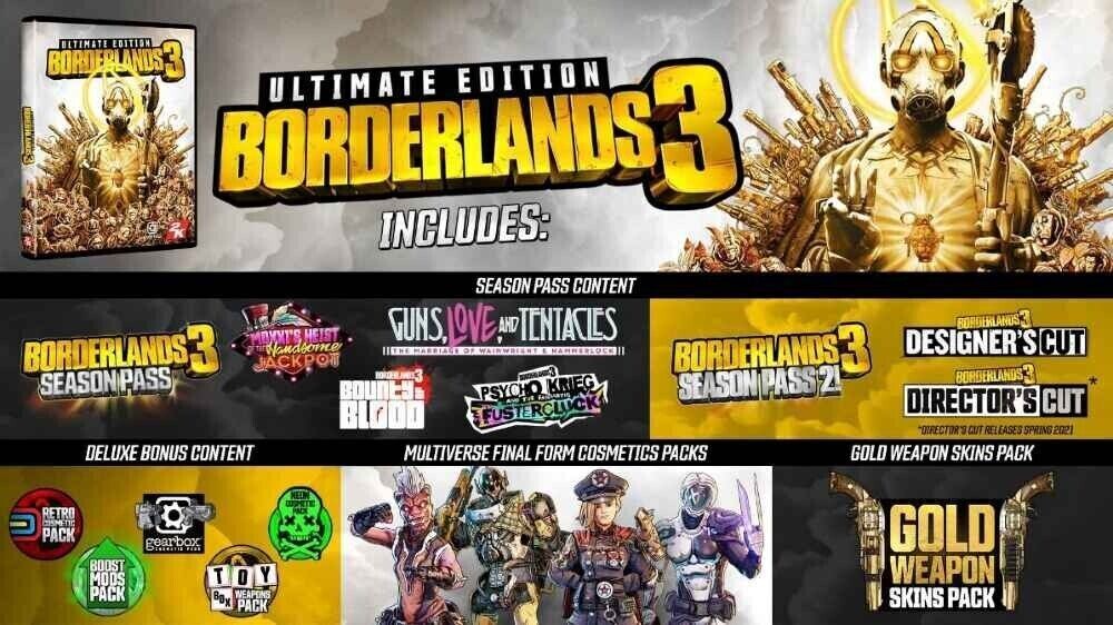 Borderlands 3 Ultimate Edition - Nintendo Switch Pal DE Con Italiano