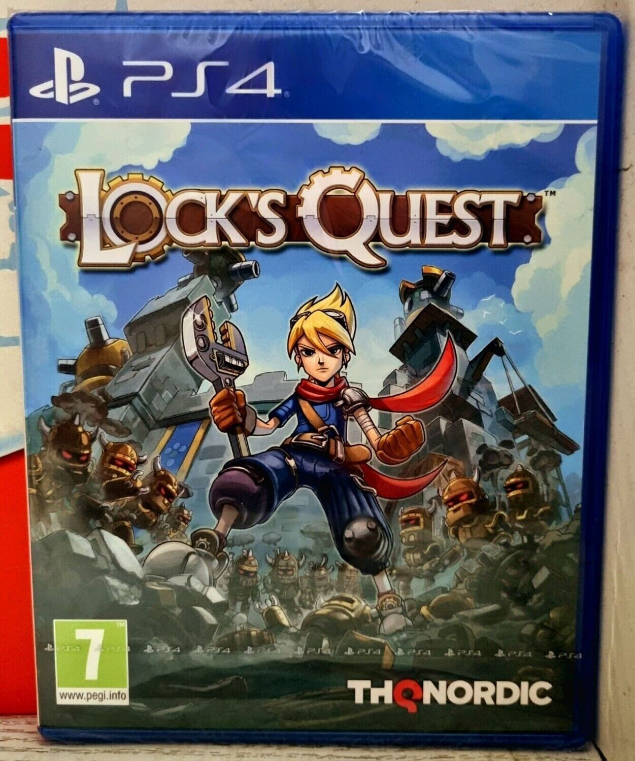 Lock&#39;s Quest - PS4 Playstation 4 Rpg Tower Defense EU Con Italiano