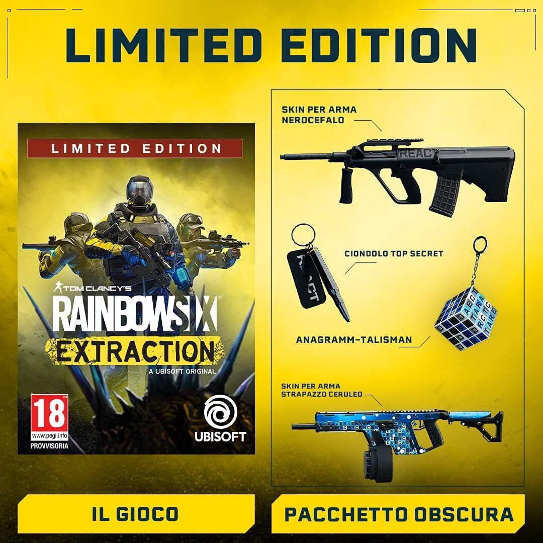 Tom Clancy&#39;s Rainbow Six Extraction Limited Edition - PS4 DE con Italiano