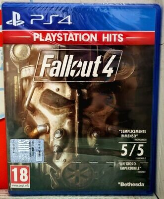 Fallout 4 - PS4 Playstation 4 Italiano Action Rpg Open World Ps Hits