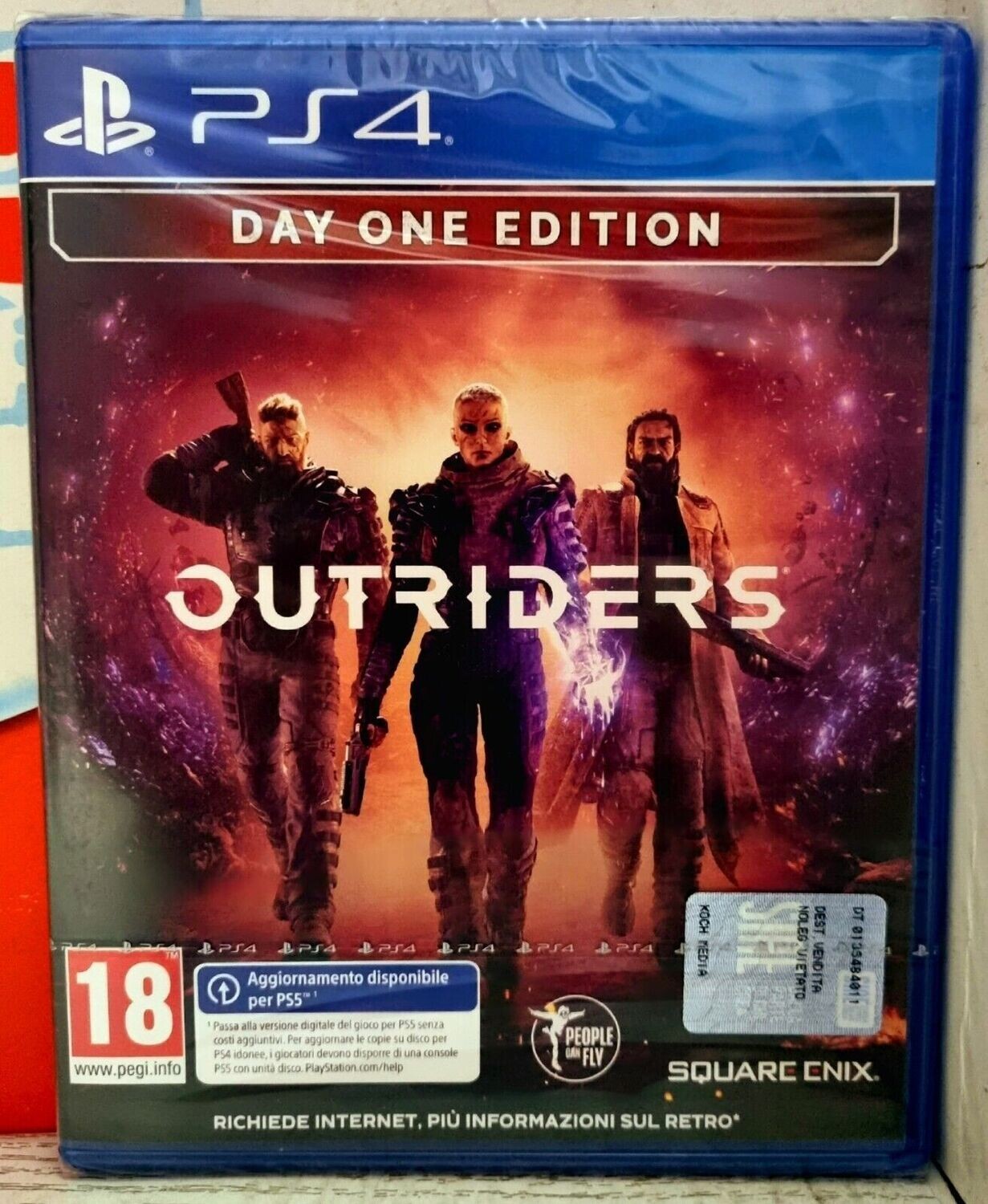 Outriders Day One Edition - PS4 Playstation 4 Upgrade Ps5 Italiano Sparatutto Rpg