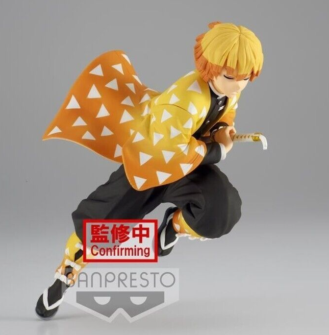 Demon Slayer Zenitsu Agatsuma Statua Figure Banpresto Vibration Stars 16cm