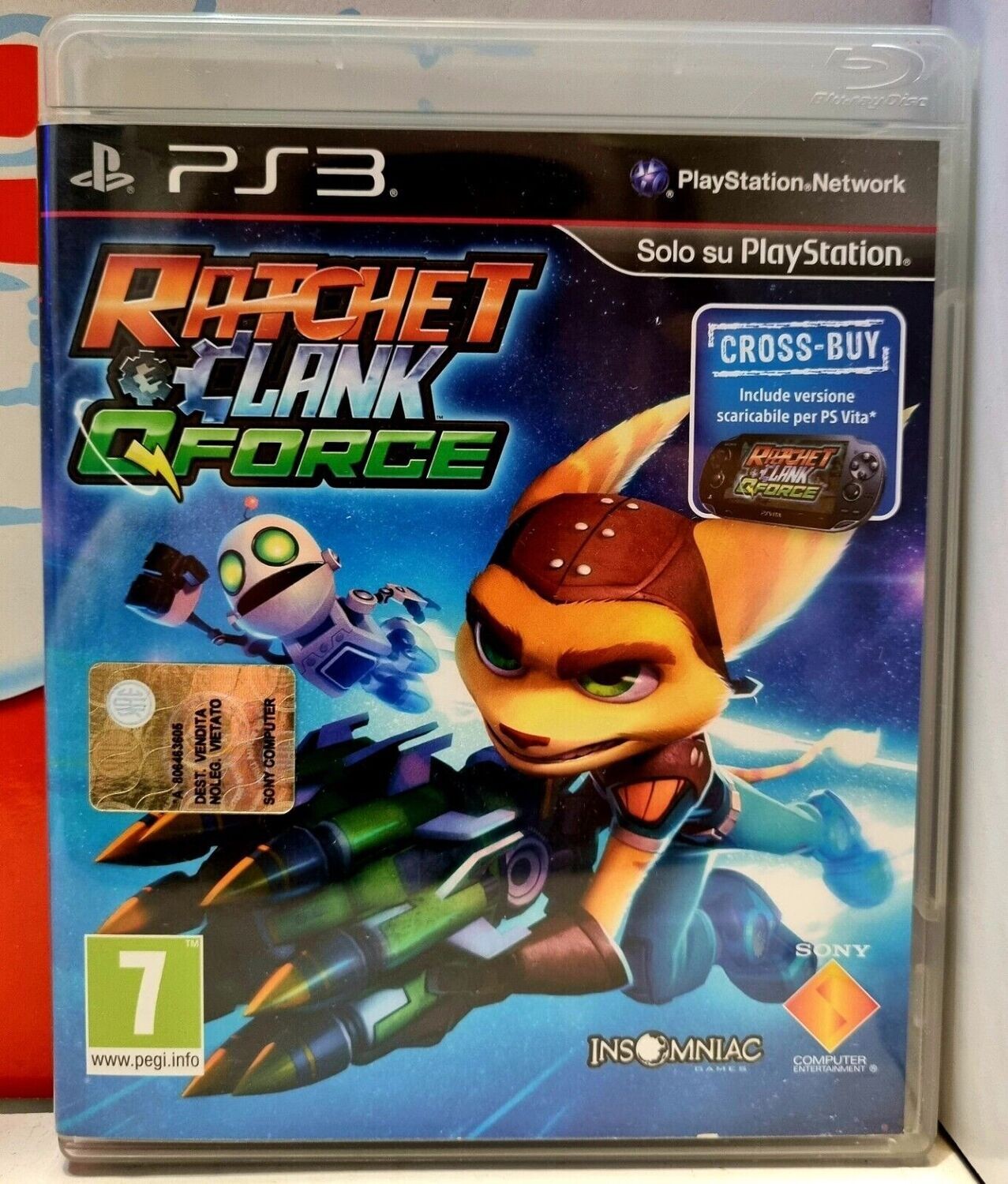 Ratchet &amp; Clank Qforce Q Force - PS3 Playstation 3 Italiano