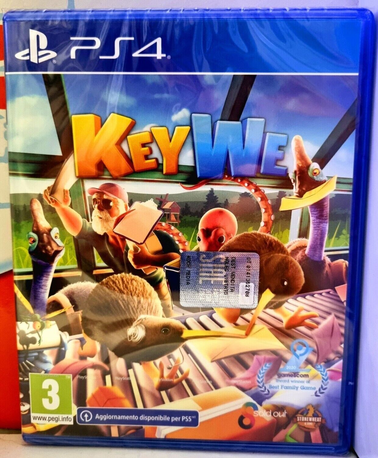 Keywe Key We - PS4 ➠ PS5 Playstation 4 Italiano Puzzle Game Cooperativo
