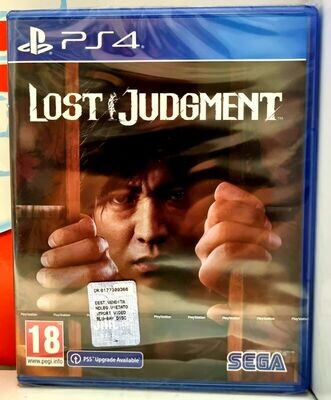 Lost Judgment PS4 Upgrade PS5 Spin-Off Yakuza UK Con Italiano