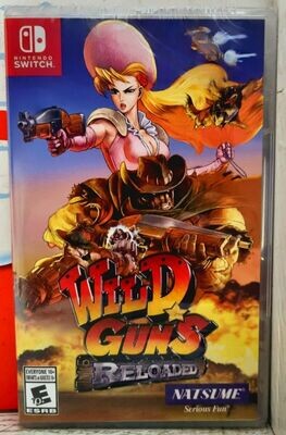 Wild Guns Reloaded - Nintendo Switch Edizione Americana Region Free