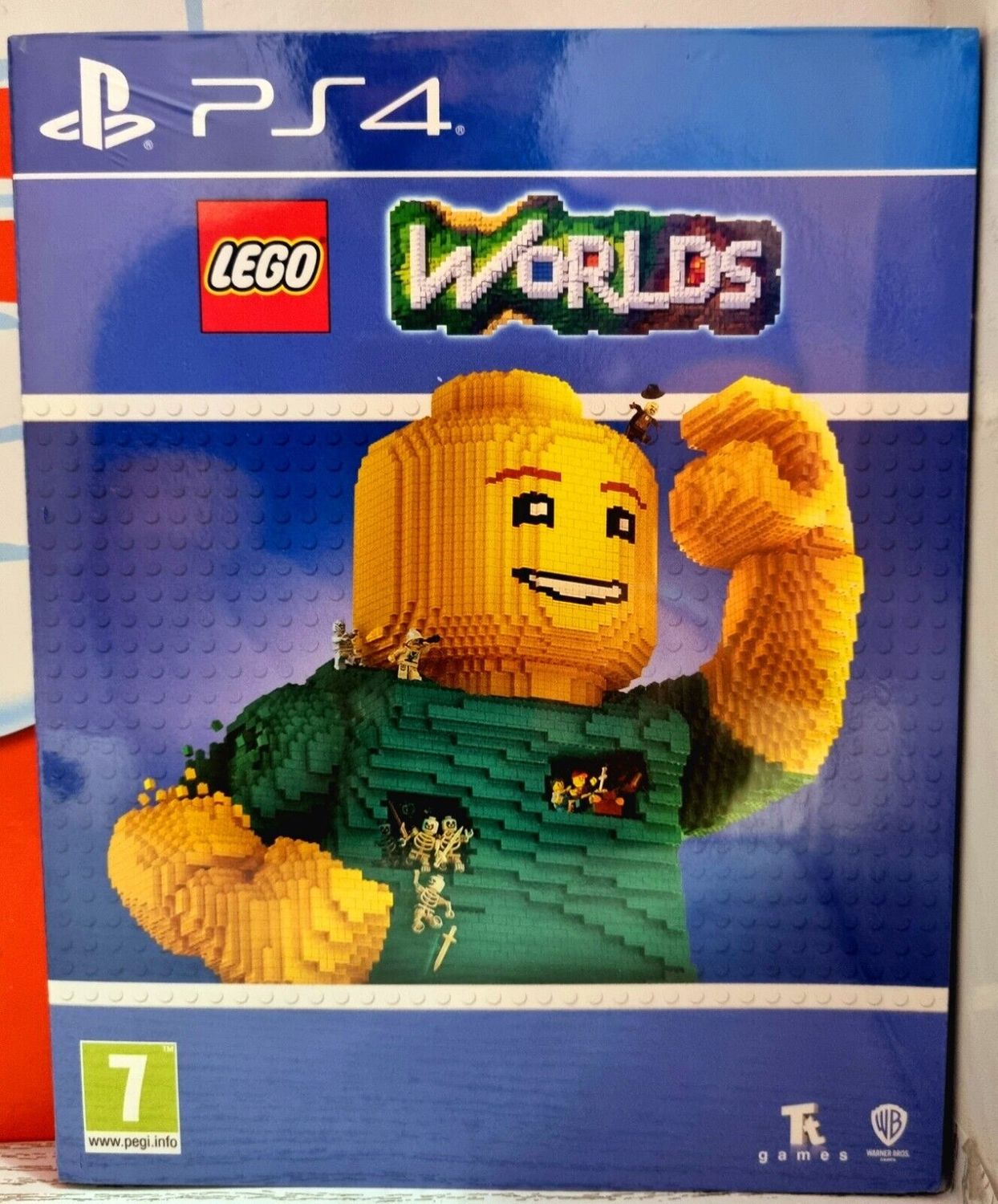 Lego Worlds - PS4 Ed. Cartonata Avventura Creativa Open World