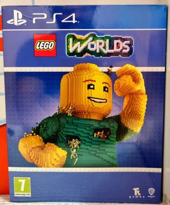 Lego Worlds - PS4 Ed. Cartonata Avventura Creativa Open World