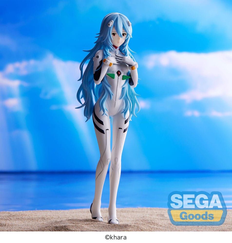 Evangelion 3.0+1.0 Thrice Upon A Time Rei Ayanami Sega Spm Figure 21cm