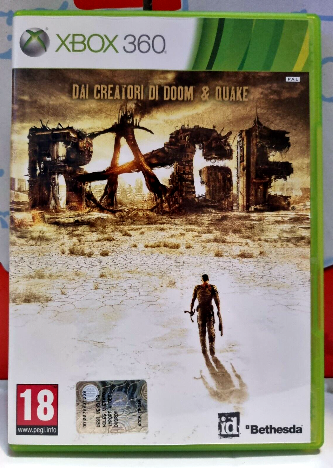 Rage - Xbox 360 FPS Apocalittico Dai Creatori Di Doom E Quake Italiano