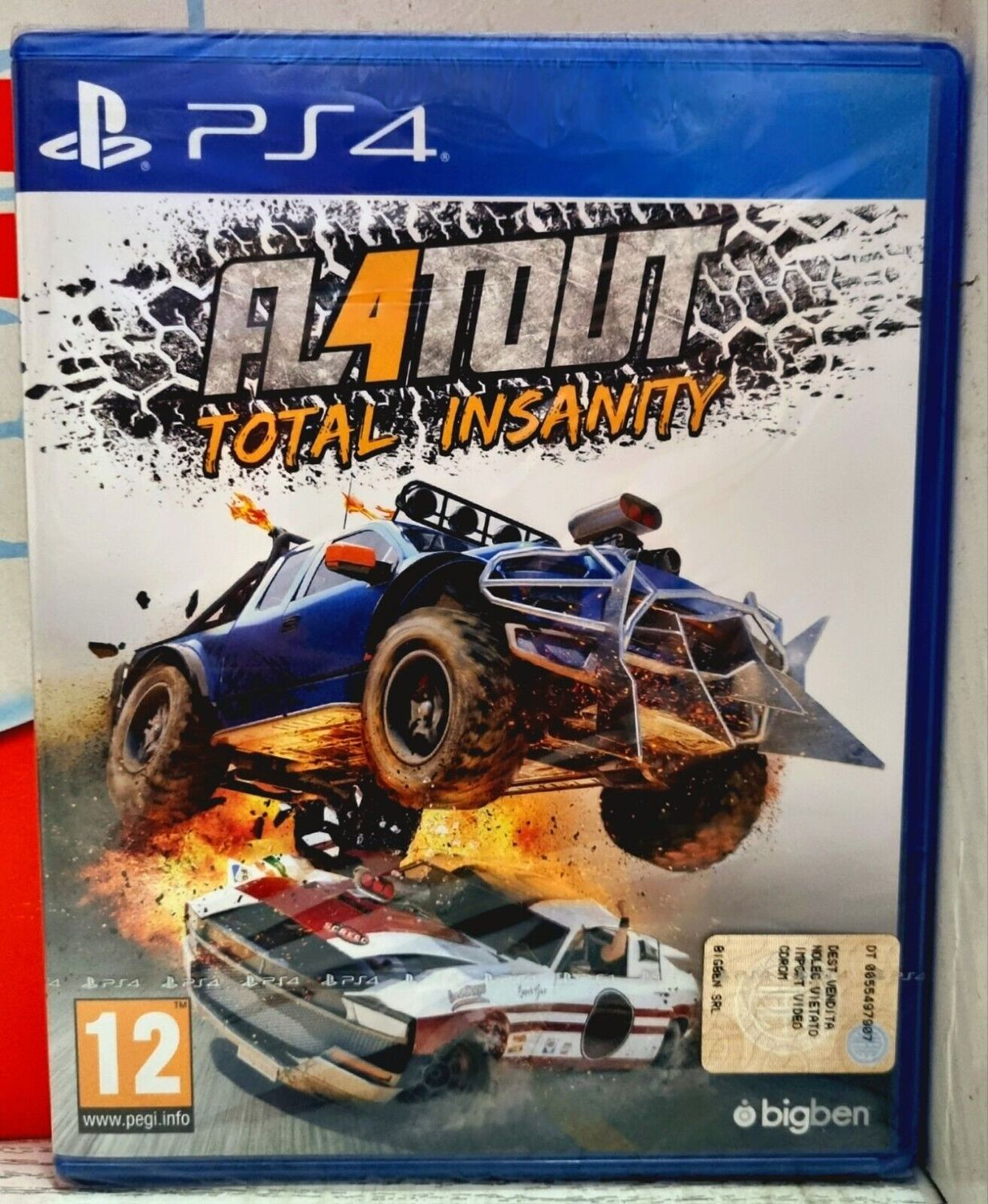 Flatout 4 Total Insanity - PS4 Racing Arcade Stile Destruction Derby