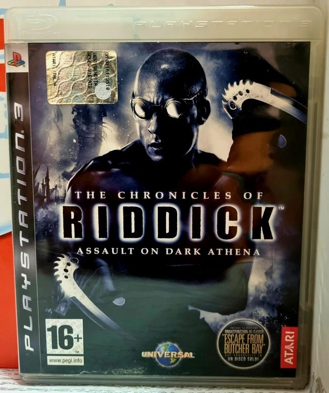 The Chronicles Of Riddick Assault On Dark Athena - PS3 Ita (+Prequel Butcher Bay)