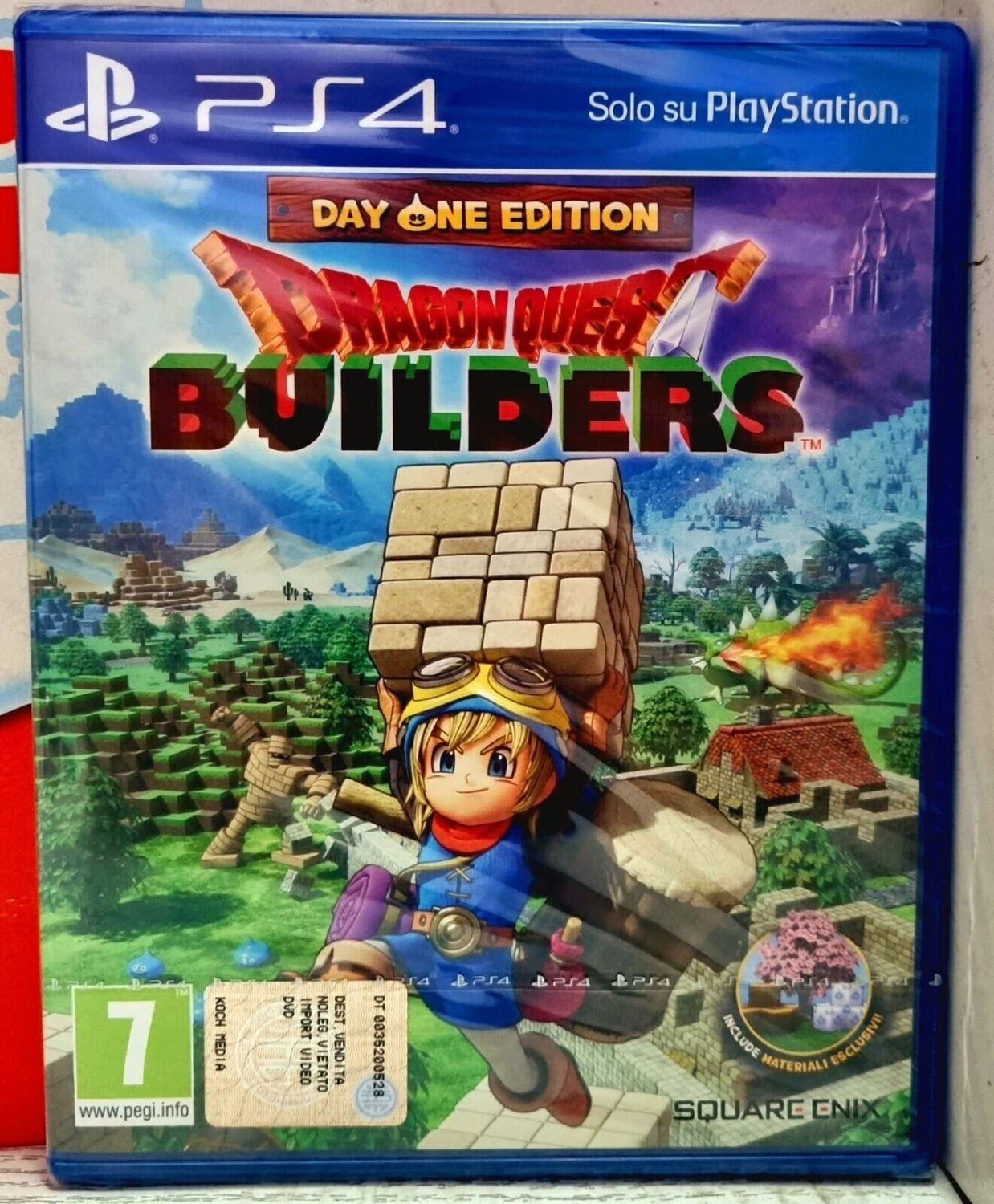 Dragon Quest Builders 1 Day One Edition - PS4 Playstation 4 Rpg Sandbox