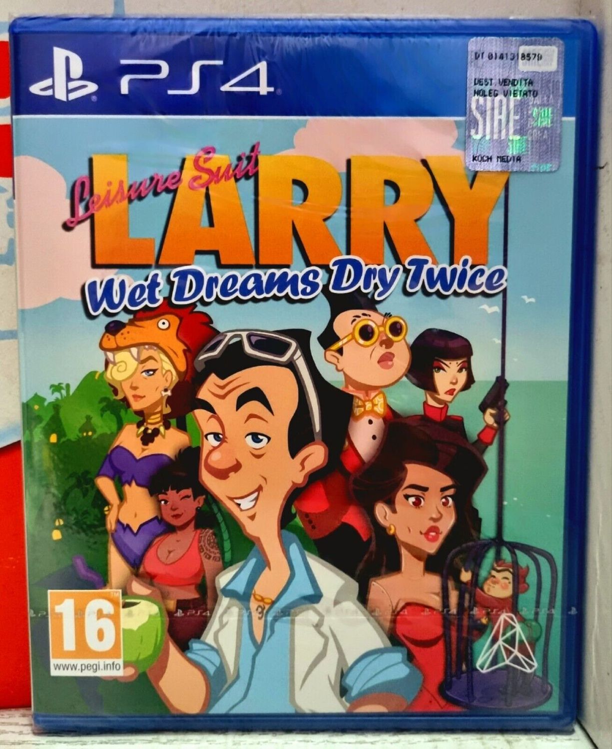 Leisure Suit Larry: Wet Dreams Dry Twice PS4 Playstation 4 Italiano