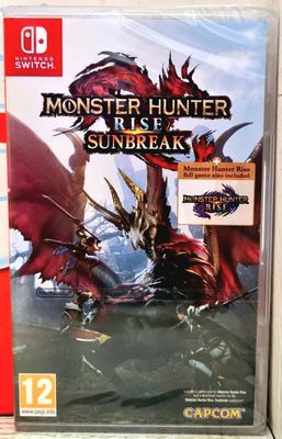 Monster Hunter Rise Sunbreak - Nintendo Switch Base + Espansione UK Con Italiano