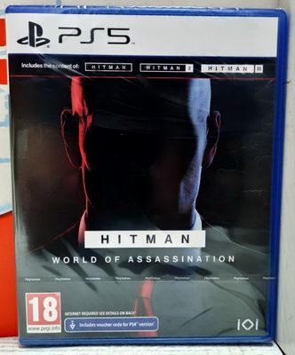 Hitman: World Of Assassination - PS5 3 Giochi Action Stealth UK Con Italiano