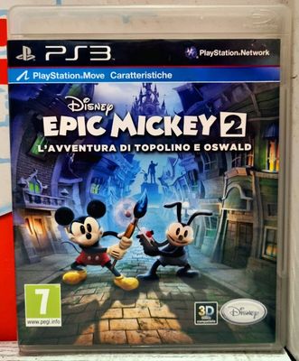 Disney Epic Mickey 2 L&#39;Avventura Di Topolino E Oswald - PS3