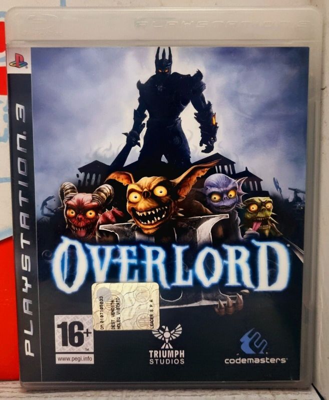 Overlord II Over Lord 2 - PS3 Playstation 3 Action Fantasy Ita/Esp