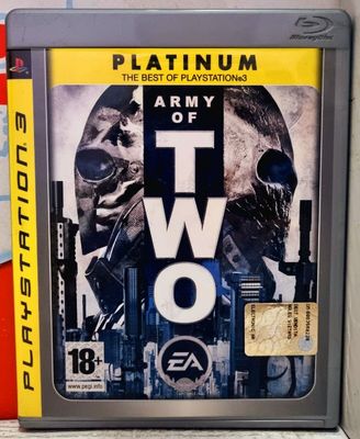 Army Of Two - PS3 Playstation 3 Sparatutto Co-Op Platinum